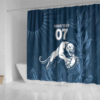 Argentina Rugby Los Pumas Custom Shower Curtain Laurel Wreath Inspired - Wonder Print Shop