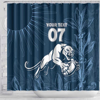 Argentina Rugby Los Pumas Custom Shower Curtain Laurel Wreath Inspired - Wonder Print Shop