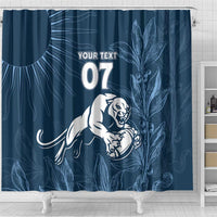 Argentina Rugby Los Pumas Custom Shower Curtain Laurel Wreath Inspired - Wonder Print Shop
