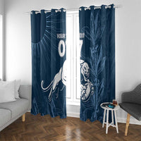 Argentina Rugby Los Pumas Custom Window Curtain Laurel Wreath Inspired - Wonder Print Shop