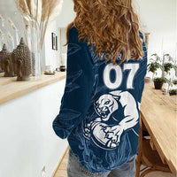 Argentina Rugby Los Pumas Custom Women Casual Shirt Laurel Wreath Inspired - Wonder Print Shop