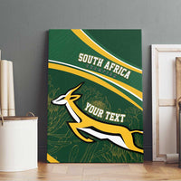 South Africa Rugby Personalized Bokke Canvas Wall Art Springboks - Stronger Together - Wonder Print Shop