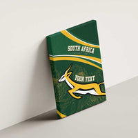 South Africa Rugby Personalized Bokke Canvas Wall Art Springboks - Stronger Together - Wonder Print Shop