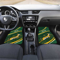 South Africa Rugby Personalized Bokke Car Mats Springboks - Stronger Together - Wonder Print Shop