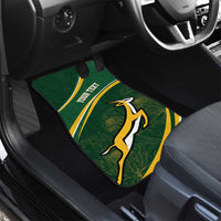 South Africa Rugby Personalized Bokke Car Mats Springboks - Stronger Together - Wonder Print Shop