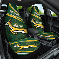 South Africa Rugby Personalized Bokke Car Seat Cover Springboks - Stronger Together - Wonder Print Shop