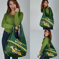 South Africa Rugby Personalized Bokke Grocery Bag Springboks - Stronger Together - Wonder Print Shop