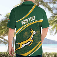 South Africa Rugby Personalized Bokke Hawaiian Shirt Springboks - Stronger Together - Wonder Print Shop