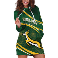 South Africa Rugby Personalized Bokke Hoodie Dress Springboks - Stronger Together - Wonder Print Shop