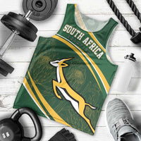 South Africa Rugby Personalized Bokke Men Tank Top Springboks - Stronger Together - Wonder Print Shop
