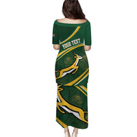 South Africa Rugby Personalized Bokke Puletasi Springboks - Stronger Together - Wonder Print Shop