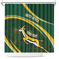 South Africa Rugby Personalized Bokke Shower Curtain Springboks - Stronger Together - Wonder Print Shop