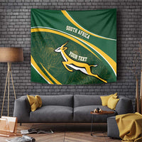 South Africa Rugby Personalized Bokke Tapestry Springboks - Stronger Together - Wonder Print Shop
