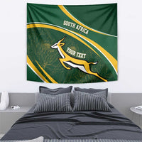 South Africa Rugby Personalized Bokke Tapestry Springboks - Stronger Together - Wonder Print Shop