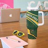 South Africa Rugby Personalized Bokke Tumbler With Handle Springboks - Stronger Together - Wonder Print Shop