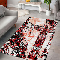 Canada Indigenous Haida Art Area Rug True North