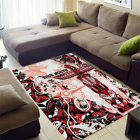 Canada Indigenous Haida Art Area Rug True North