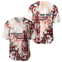 Canada Indigenous Haida Art Personalized Baseball Jersey True North