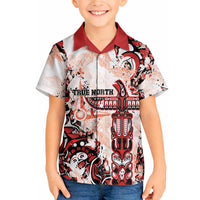 Canada Indigenous Haida Art Personalized Hawaiian Shirt True North