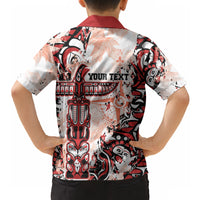Canada Indigenous Haida Art Personalized Hawaiian Shirt True North