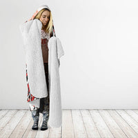 Canada Indigenous Haida Art Hooded Blanket True North