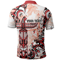 Canada Indigenous Haida Art Personalized Polo Shirt True North
