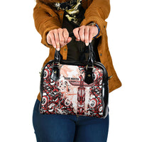 Canada Indigenous Haida Art Shoulder Handbag True North