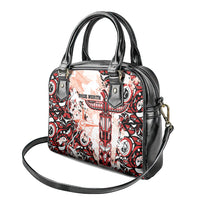 Canada Indigenous Haida Art Shoulder Handbag True North