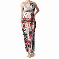 Canada Indigenous Haida Art Personalized Tank Maxi Dress True North