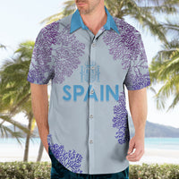 Personalised Spain Football Hawaiian Shirt Coral Reef Jersey Replica Inspired - Wonder Print Shop