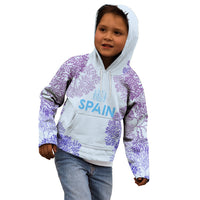 Personalised Spain Football Kid Hoodie Coral Reef Jersey Replica Inspired - Wonder Print Shop