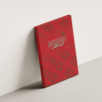 Morocco Football Atlas Lionesses Canvas Wall Art Arabesque Motif