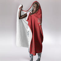 Morocco Football Atlas Lionesses Hooded Blanket Arabesque Motif