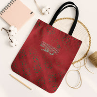 Morocco Football Atlas Lionesses Tote Bag Arabesque Motif