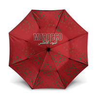 Morocco Football Atlas Lionesses Umbrella Arabesque Motif