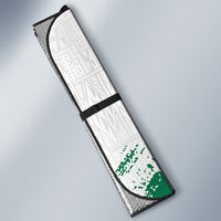 Cameroon Les Lionnes Indomptables Football Auto Sun Shade Toghu Pattern