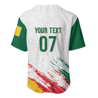 Cameroon Les Lionnes Indomptables Football Custom Baseball Jersey Toghu Pattern