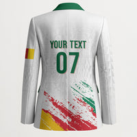 Cameroon Les Lionnes Indomptables Football Custom Blazer Toghu Pattern