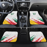 Cameroon Les Lionnes Indomptables Football Custom Car Mats Toghu Pattern