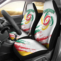 Cameroon Les Lionnes Indomptables Football Car Seat Cover Toghu Pattern