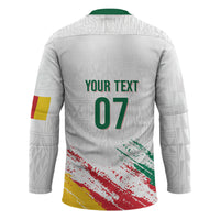 Cameroon Les Lionnes Indomptables Football Custom Hockey Jersey Toghu Pattern