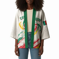 Cameroon Les Lionnes Indomptables Football Custom Kimono Toghu Pattern