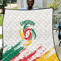 Cameroon Les Lionnes Indomptables Football Quilt Toghu Pattern