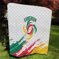 Cameroon Les Lionnes Indomptables Football Quilt Toghu Pattern
