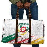 Cameroon Les Lionnes Indomptables Football Travel Bag Toghu Pattern