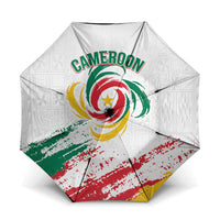 Cameroon Les Lionnes Indomptables Football Umbrella Toghu Pattern