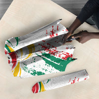 Cameroon Les Lionnes Indomptables Football Umbrella Toghu Pattern