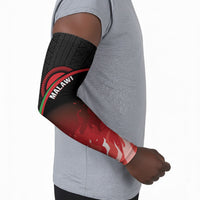 Malawi Football Personalized Blazing Fires Arm Sleeves Scorchers Fighting