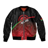 Malawi Football Personalized Blazing Fires Bomber Jacket Scorchers Fighting