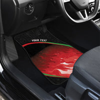 Malawi Football Personalized Blazing Fires Car Mats Scorchers Fighting